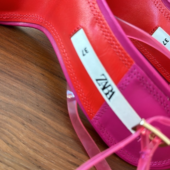 Zara hills, pink color, size 37. - Picture 5 of 6